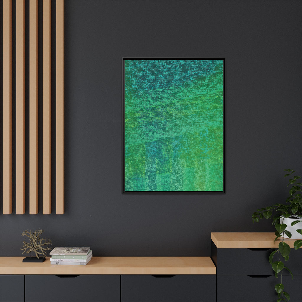 Oceanic (V3) Matte Canvas, Framed