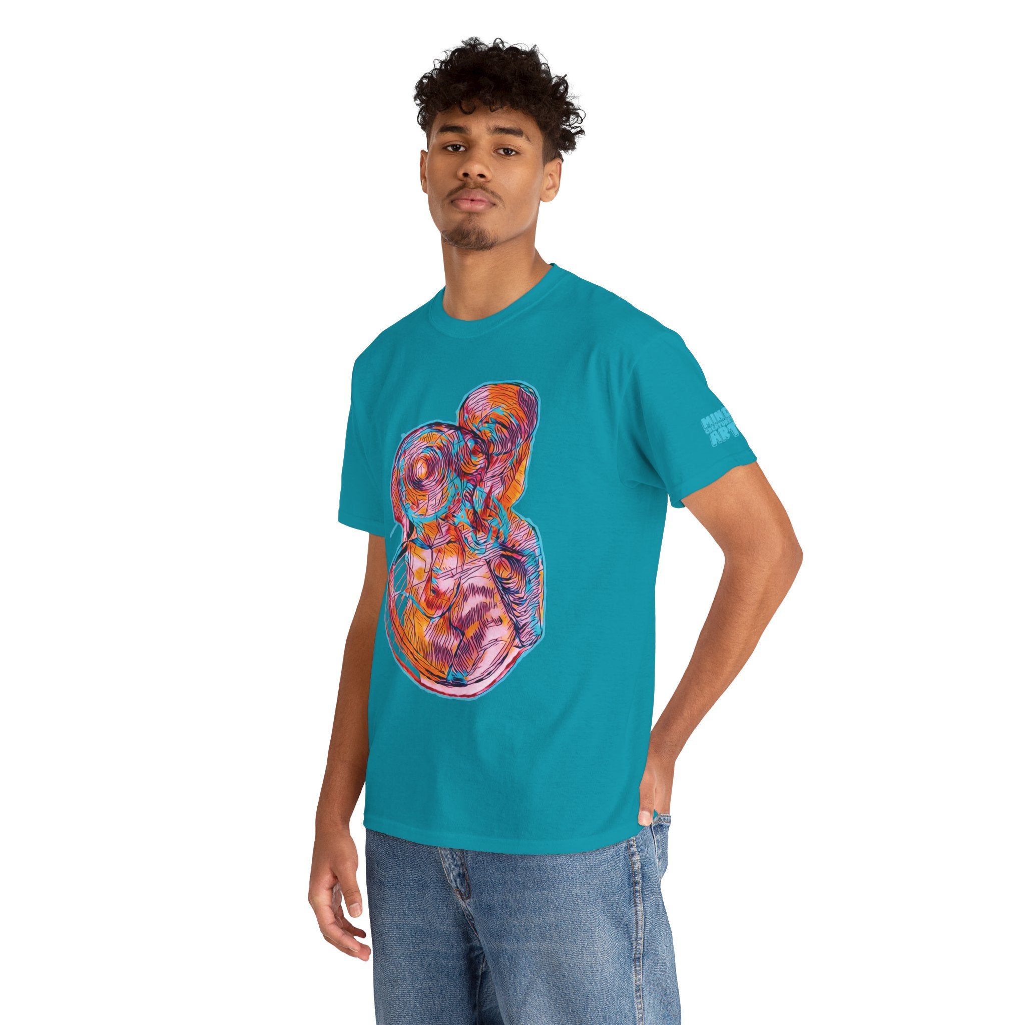 Curiosity (Pink) Unisex Heavy Cotton Tee