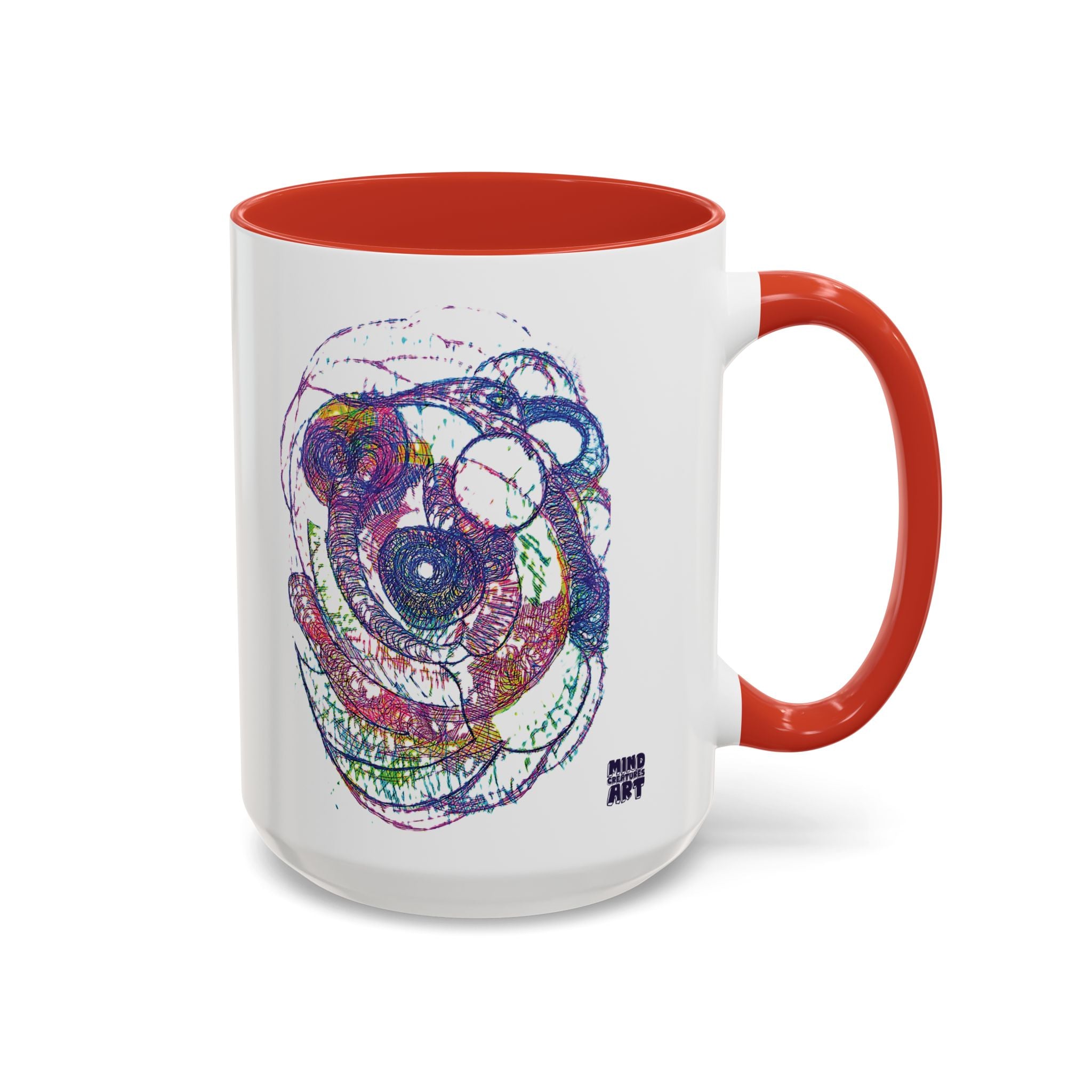 Spiraling Accent Coffee Mug (11oz, 15oz)