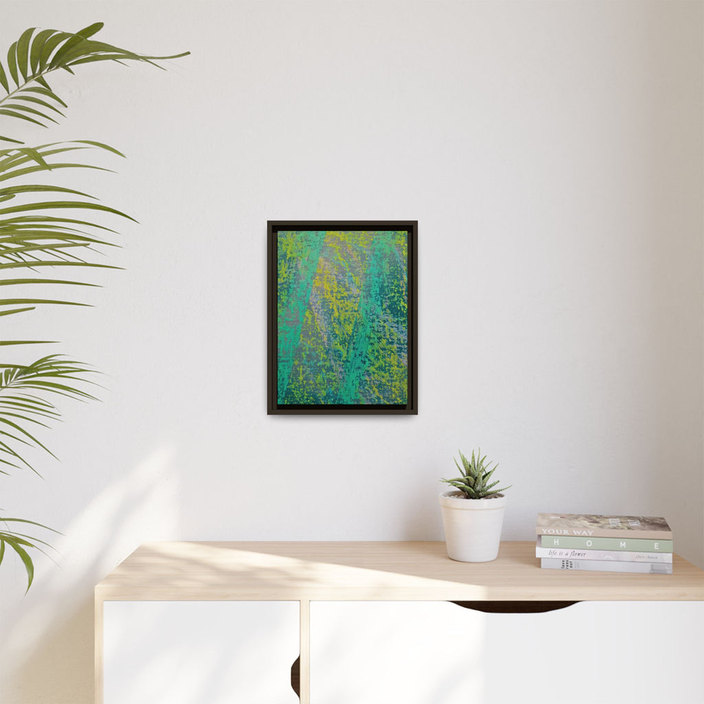 Spring Matte Canvas, Framed