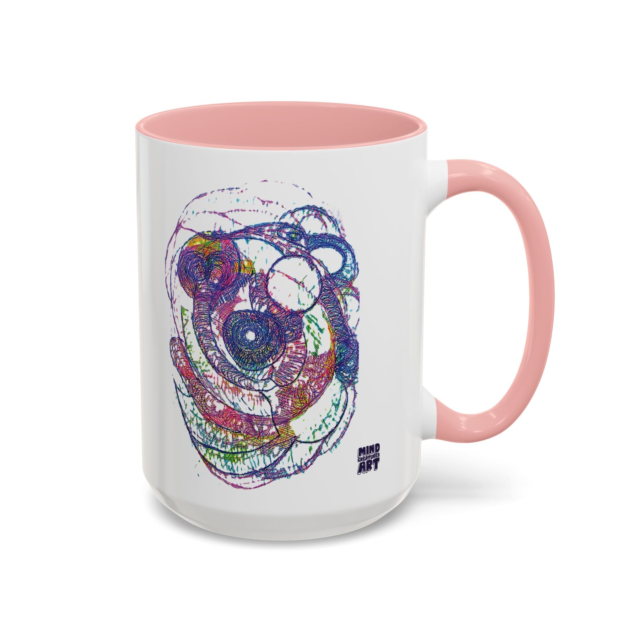 Spiraling Accent Coffee Mug (11oz, 15oz)