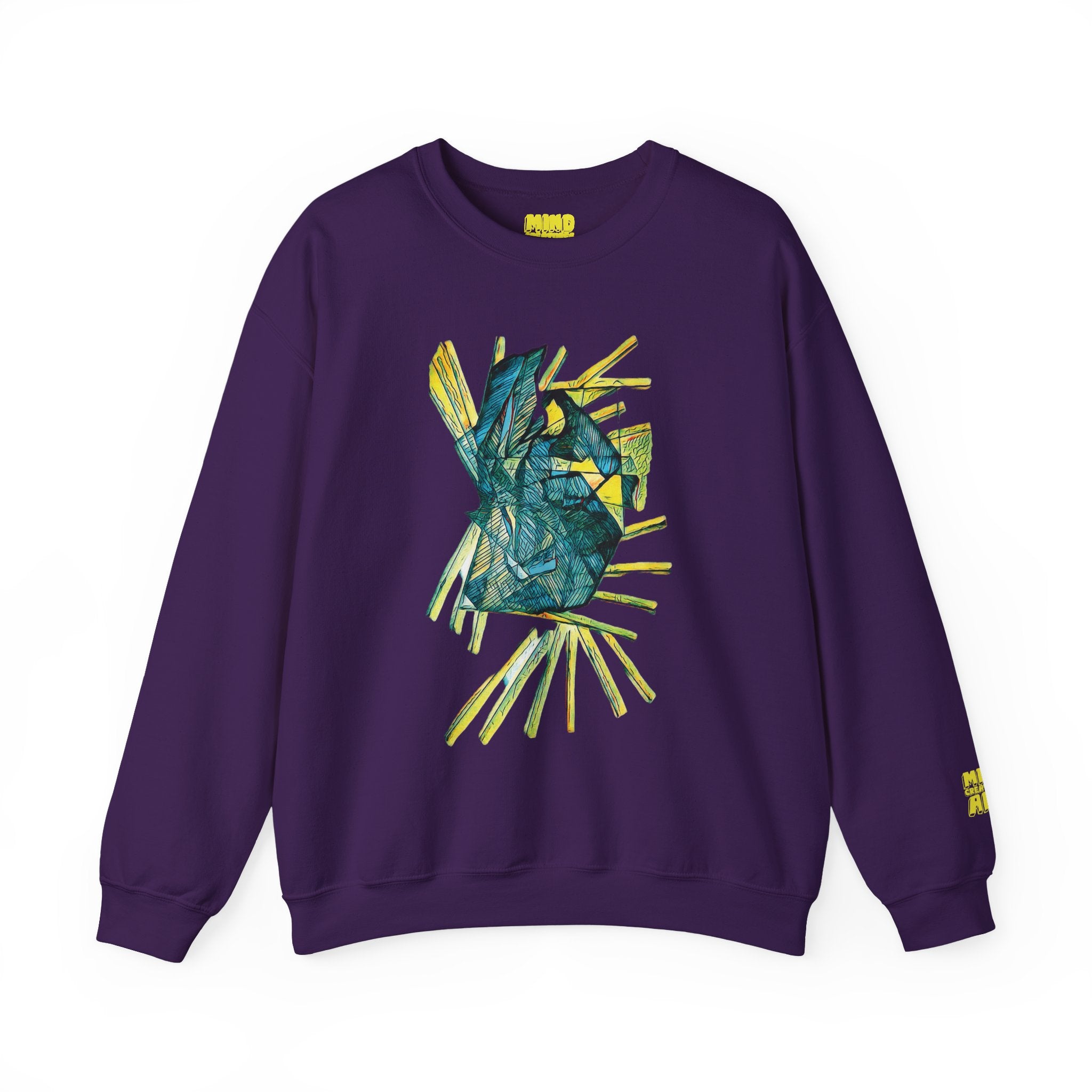 Lightspeed (Teal) Unisex Heavy Blend™ Crewneck Sweatshirt