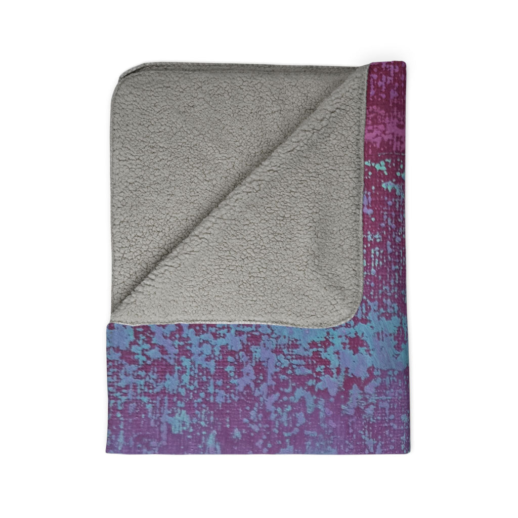 Disrupt Fleece Sherpa Blanket