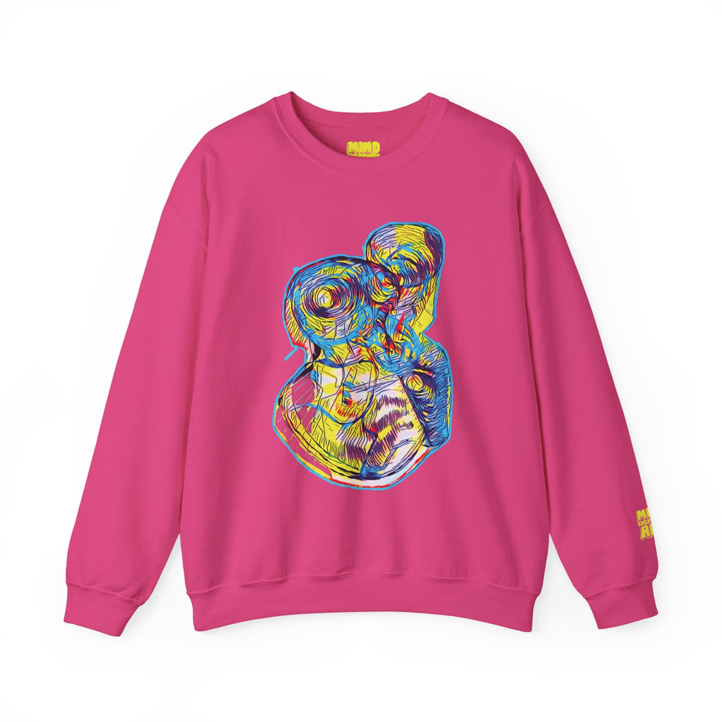 Curiosity (Neon) Unisex Heavy Blend™ Crewneck Sweatshirt