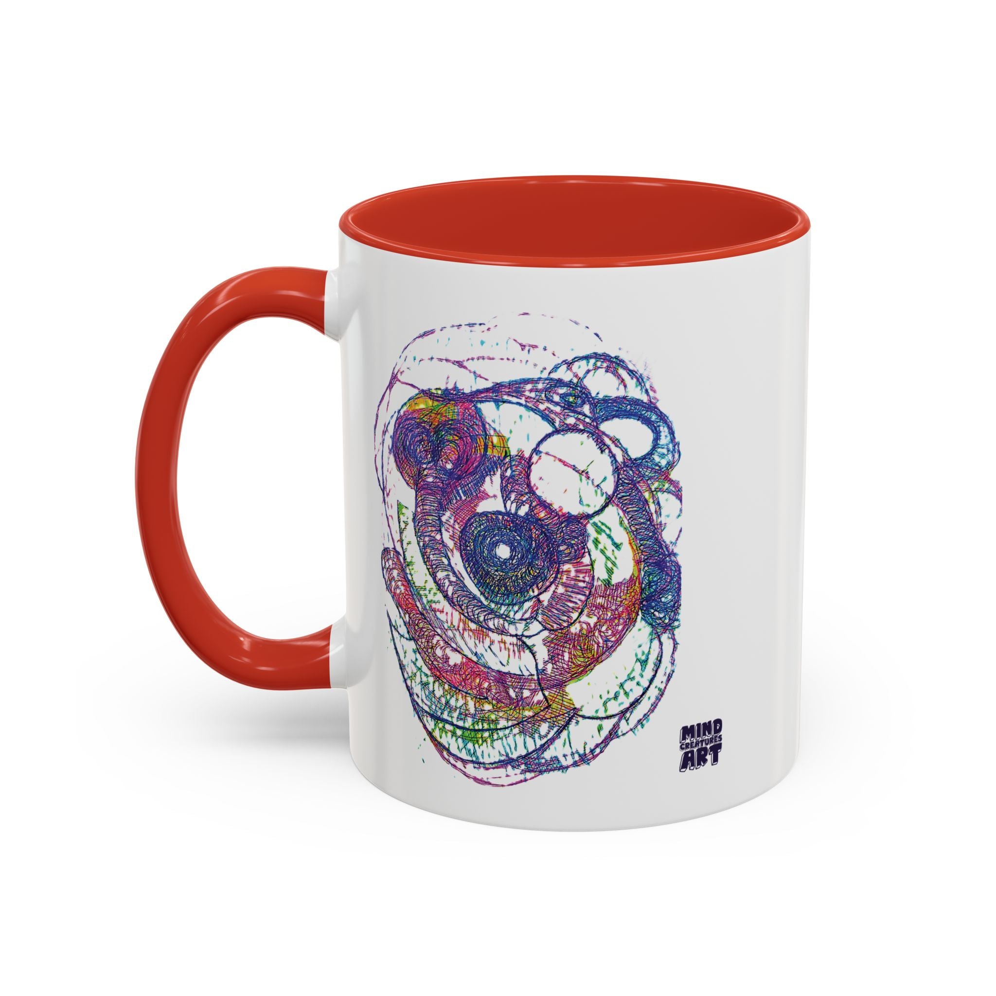 Spiraling Accent Coffee Mug (11oz, 15oz)