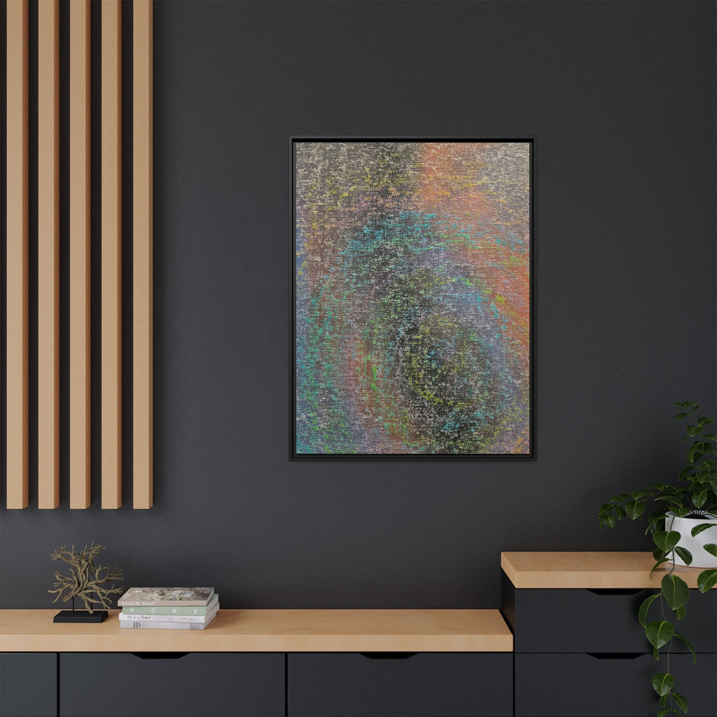 Iridescent Matte Canvas, Framed