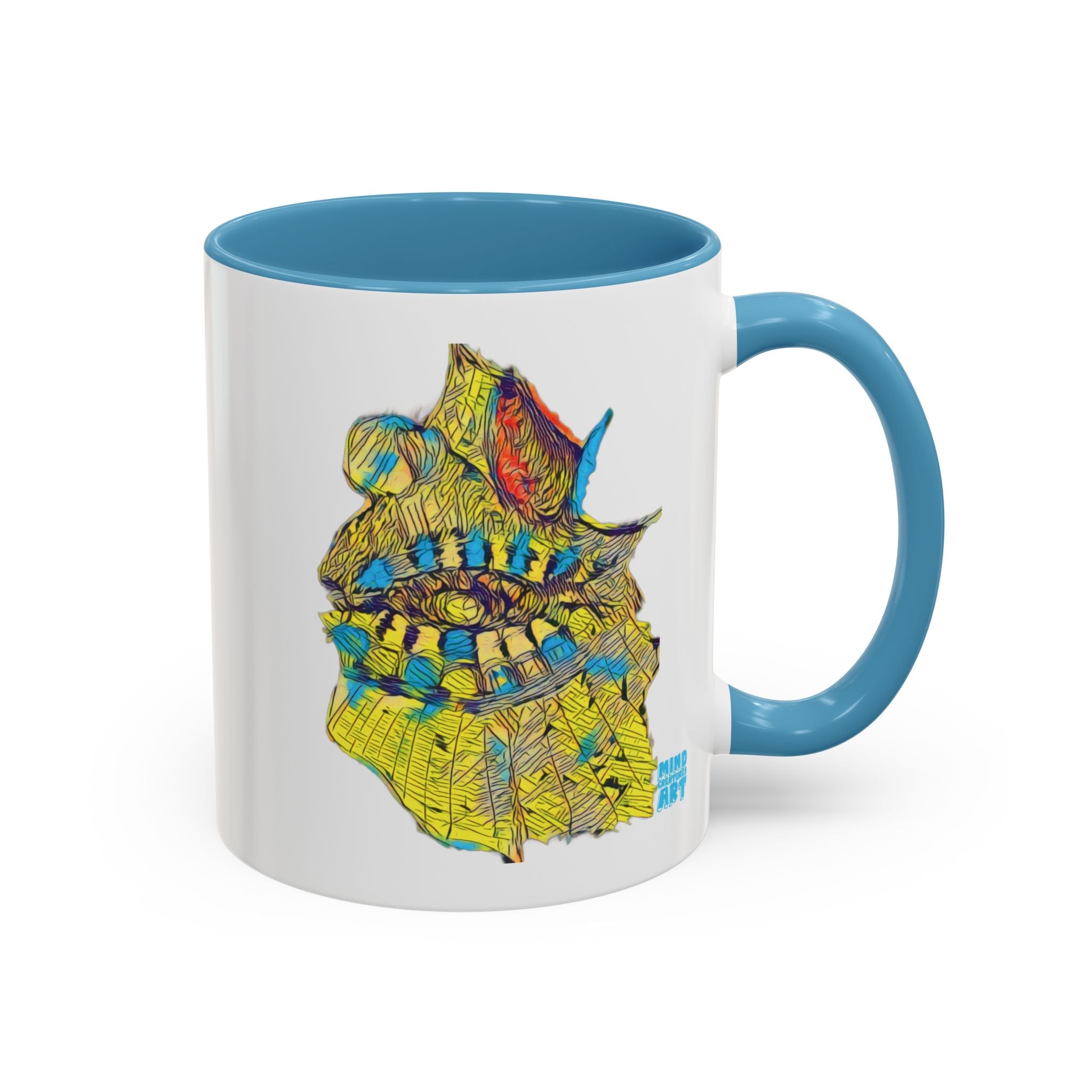Hypnagogic (Neon) Accent Coffee Mug (11oz, 15oz)