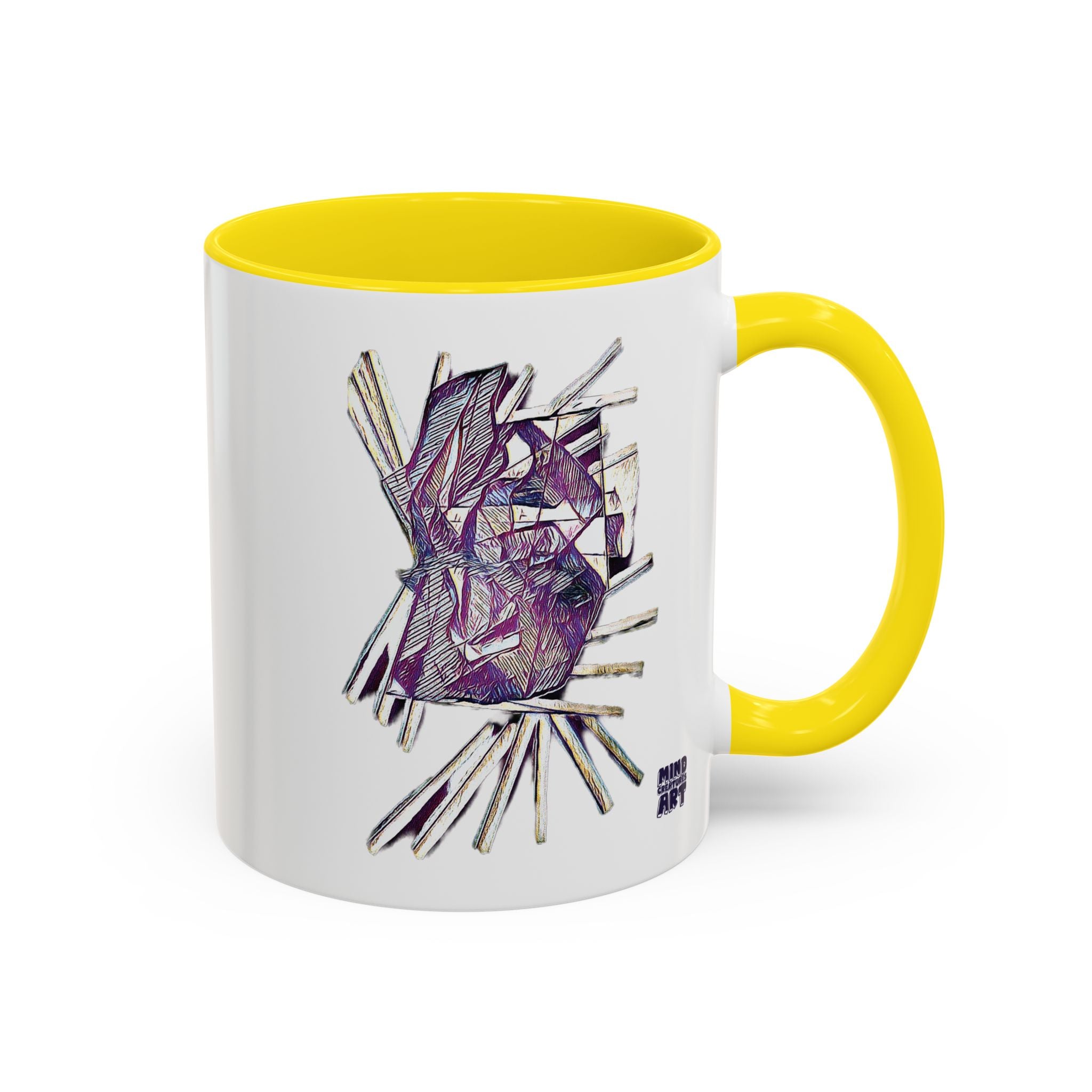 Lightspeed (Purple) Accent Coffee Mug (11oz, 15oz)