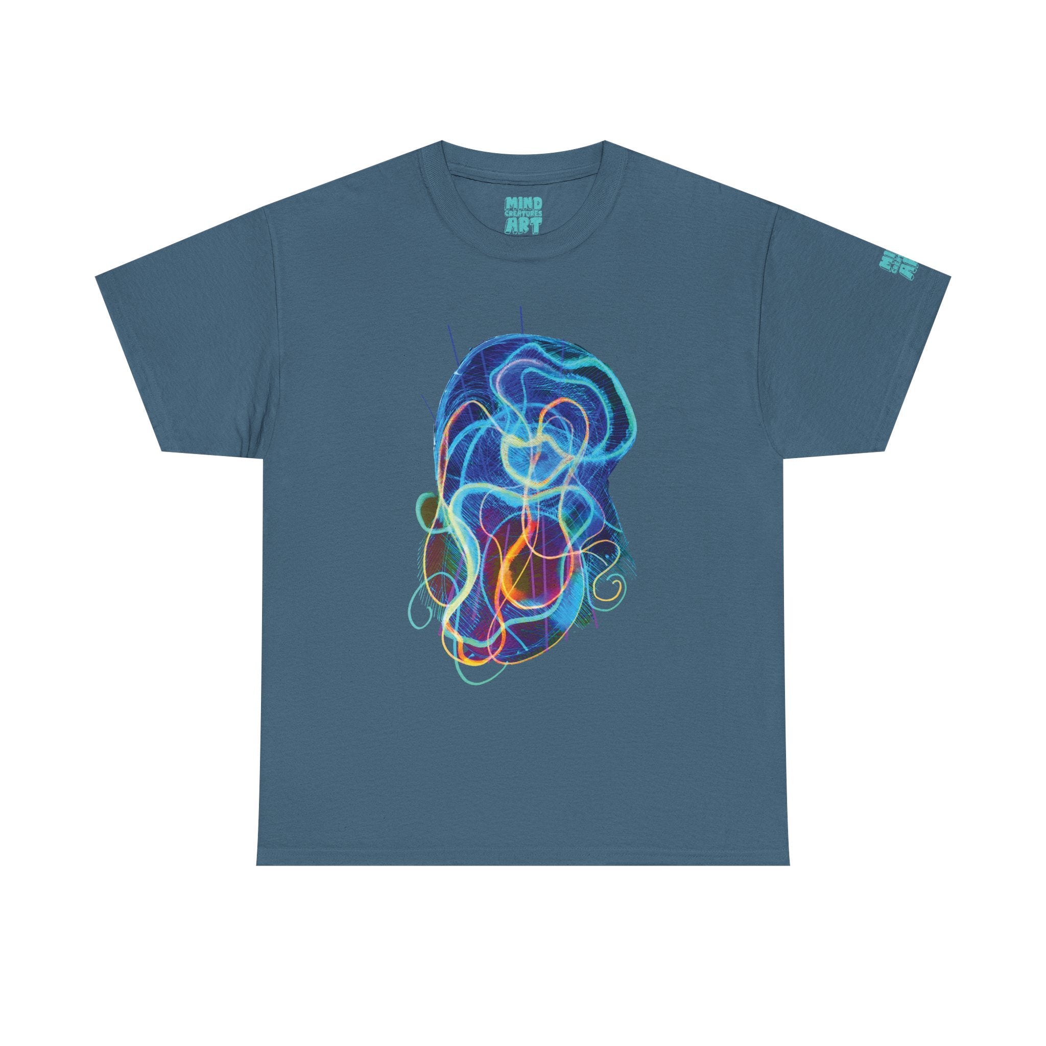 Davy Jones (Electric Blue) Unisex Heavy Cotton Tee