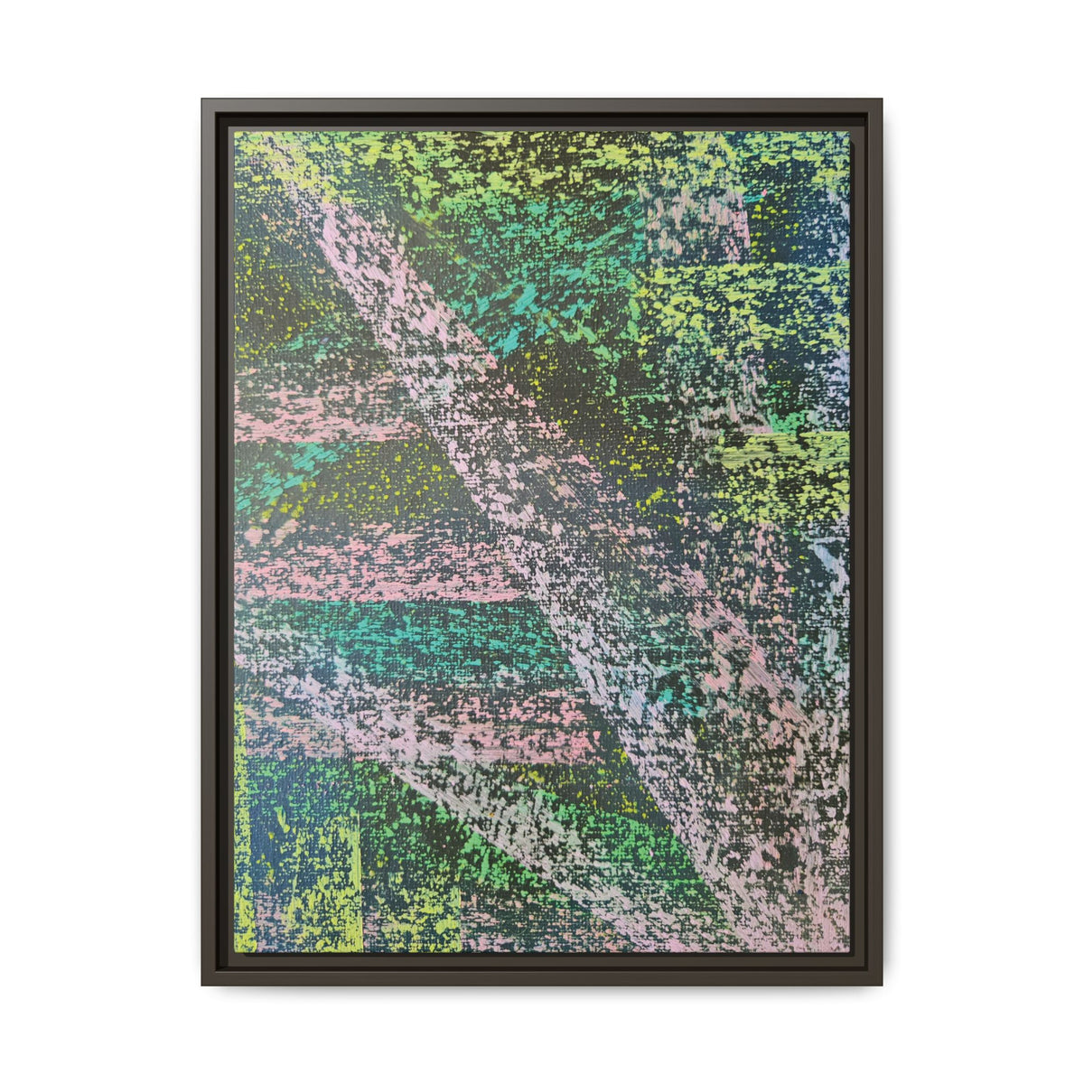 Stream Matte Canvas, Framed