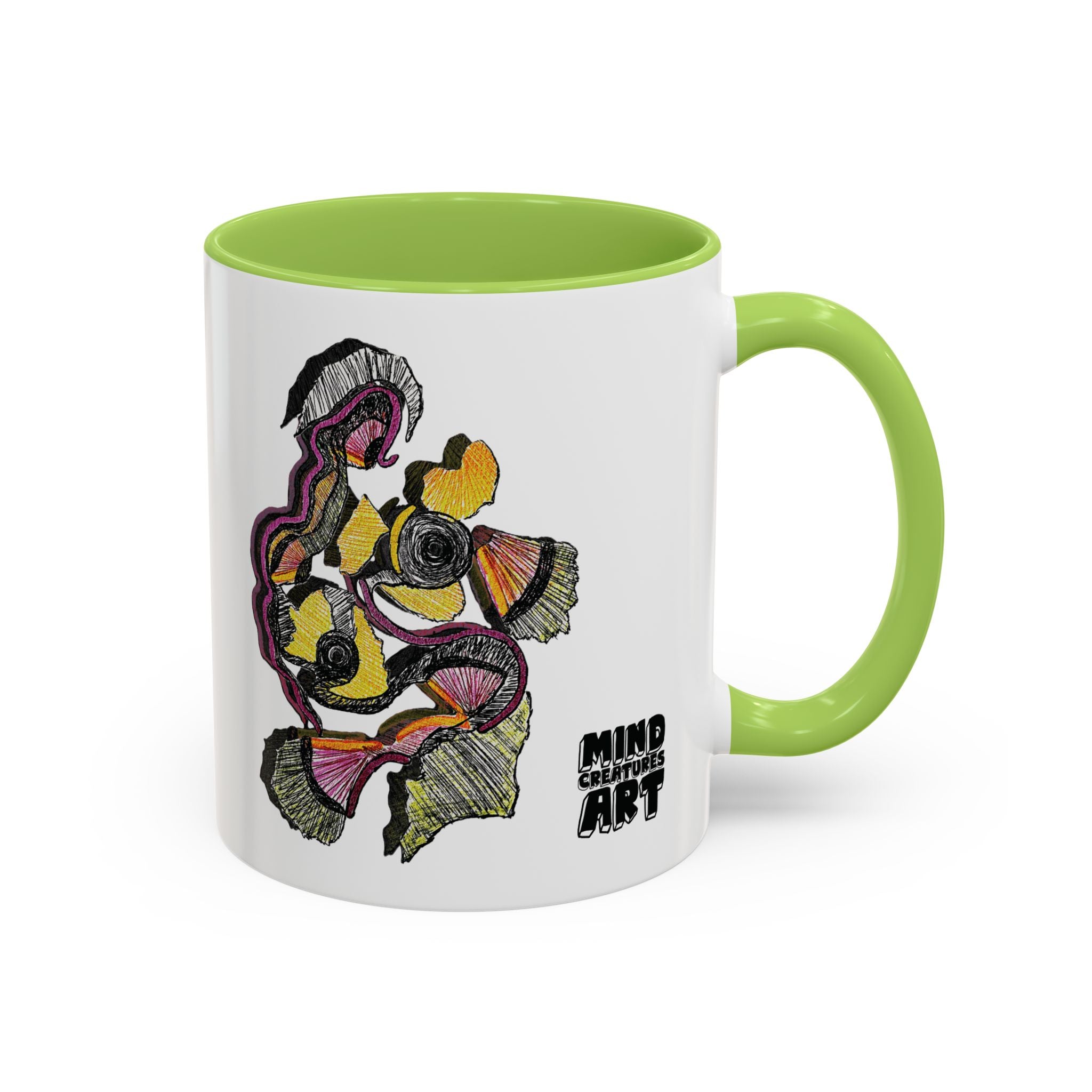 Crimson Teacher Accent Coffee Mug (11oz, 15oz)
