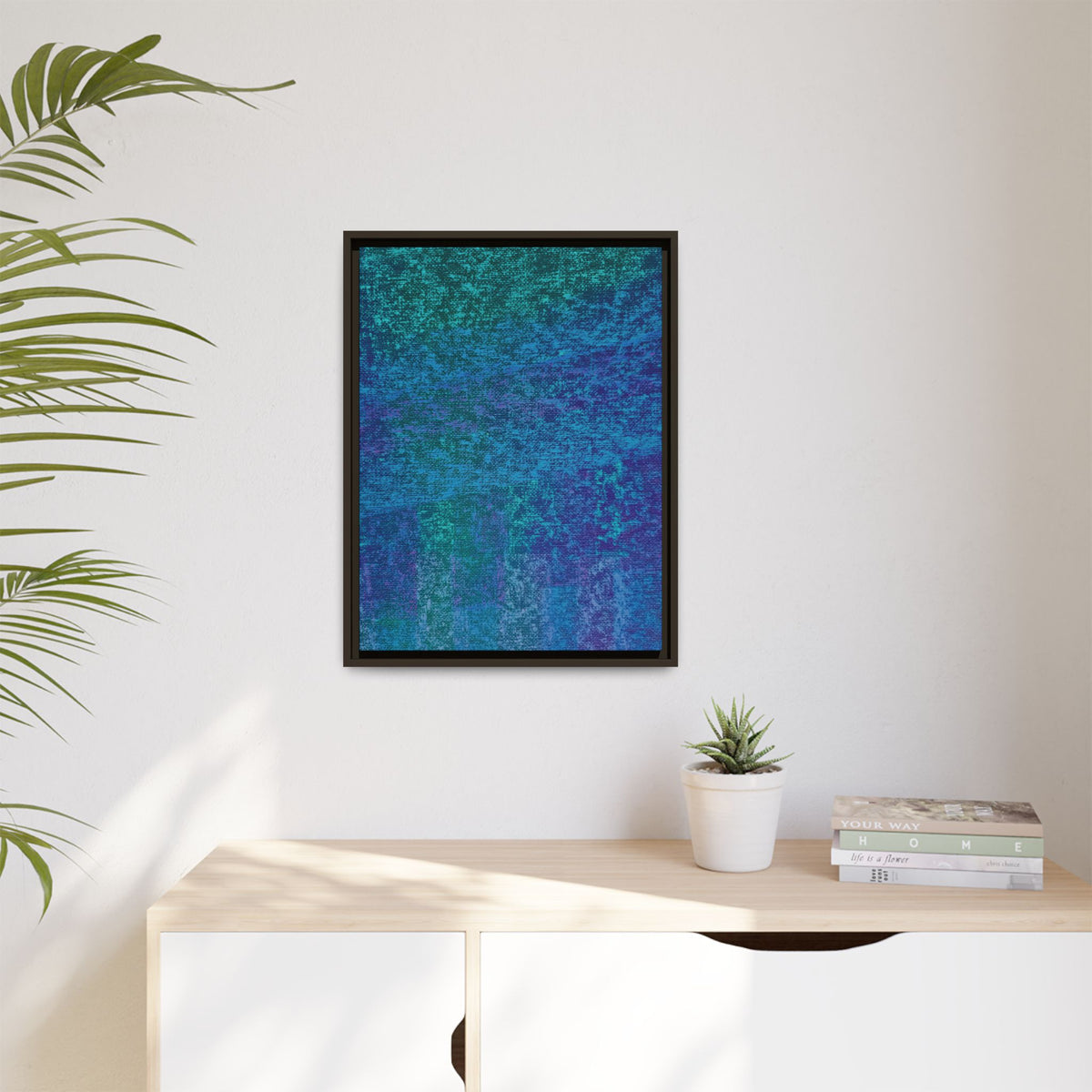 Oceanic Matte Canvas, Framed
