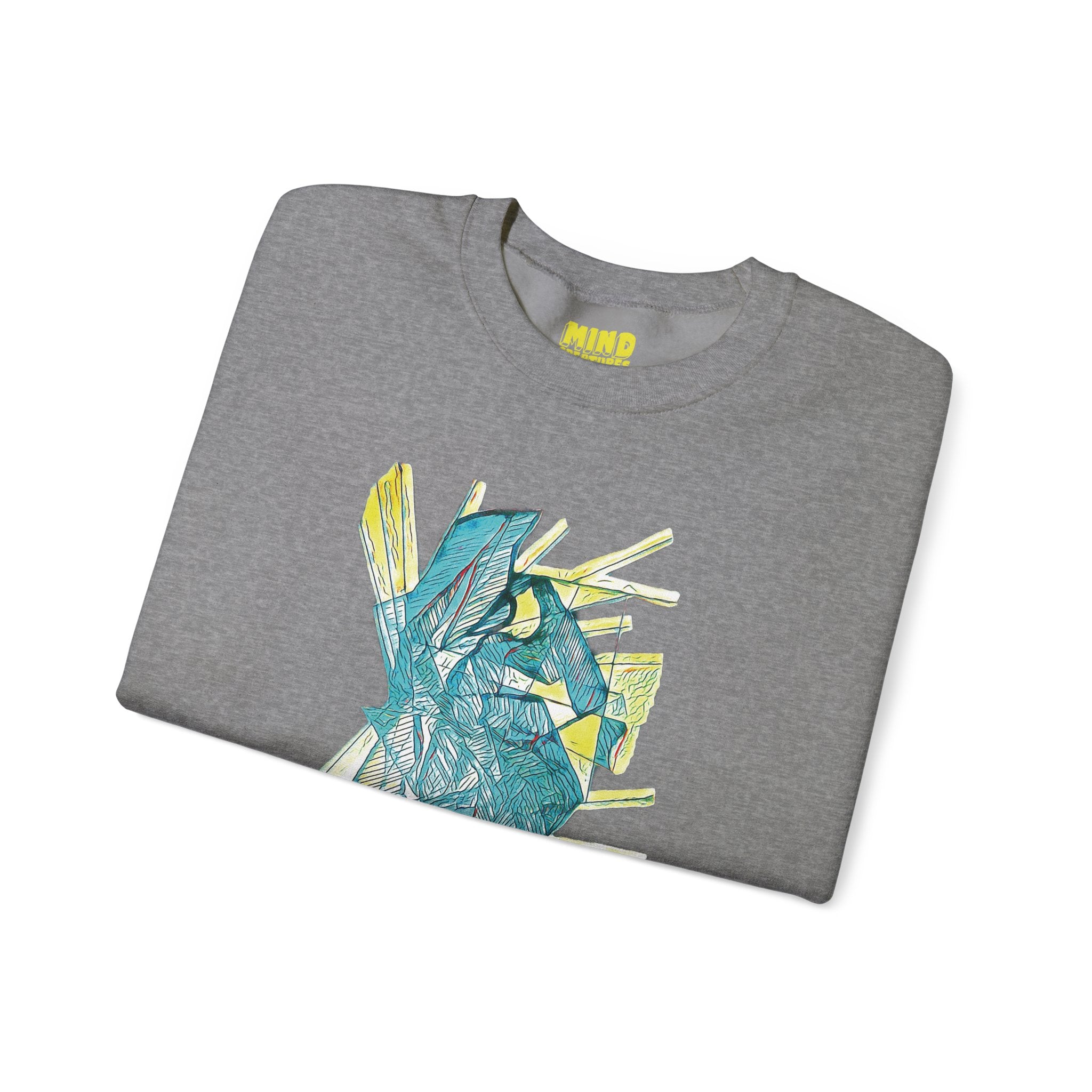 Lightspeed (Aqua) Unisex Heavy Blend™ Crewneck Sweatshirt