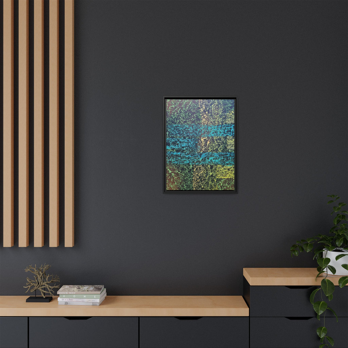 Together (V3) Matte Canvas, Framed