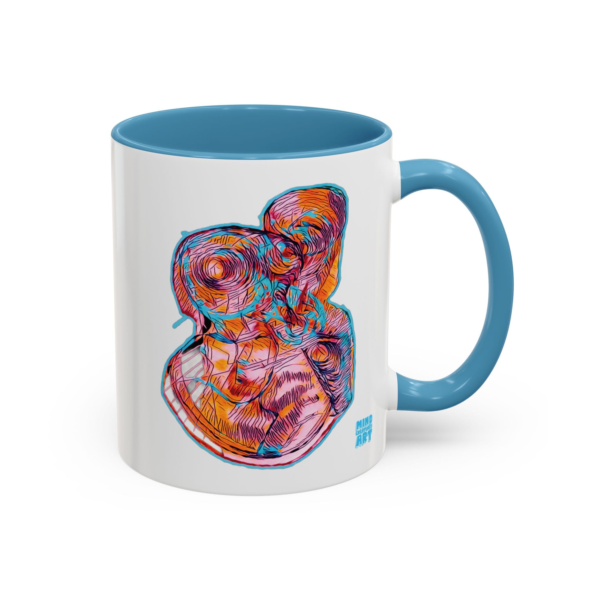Curiosity (Pink) Accent Coffee Mug (11oz, 15oz)