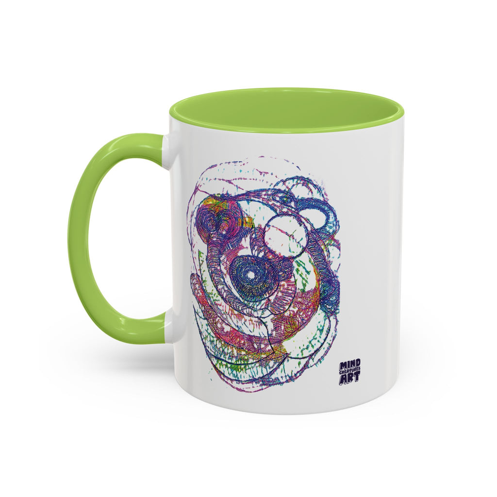 Spiraling Accent Coffee Mug (11oz, 15oz)