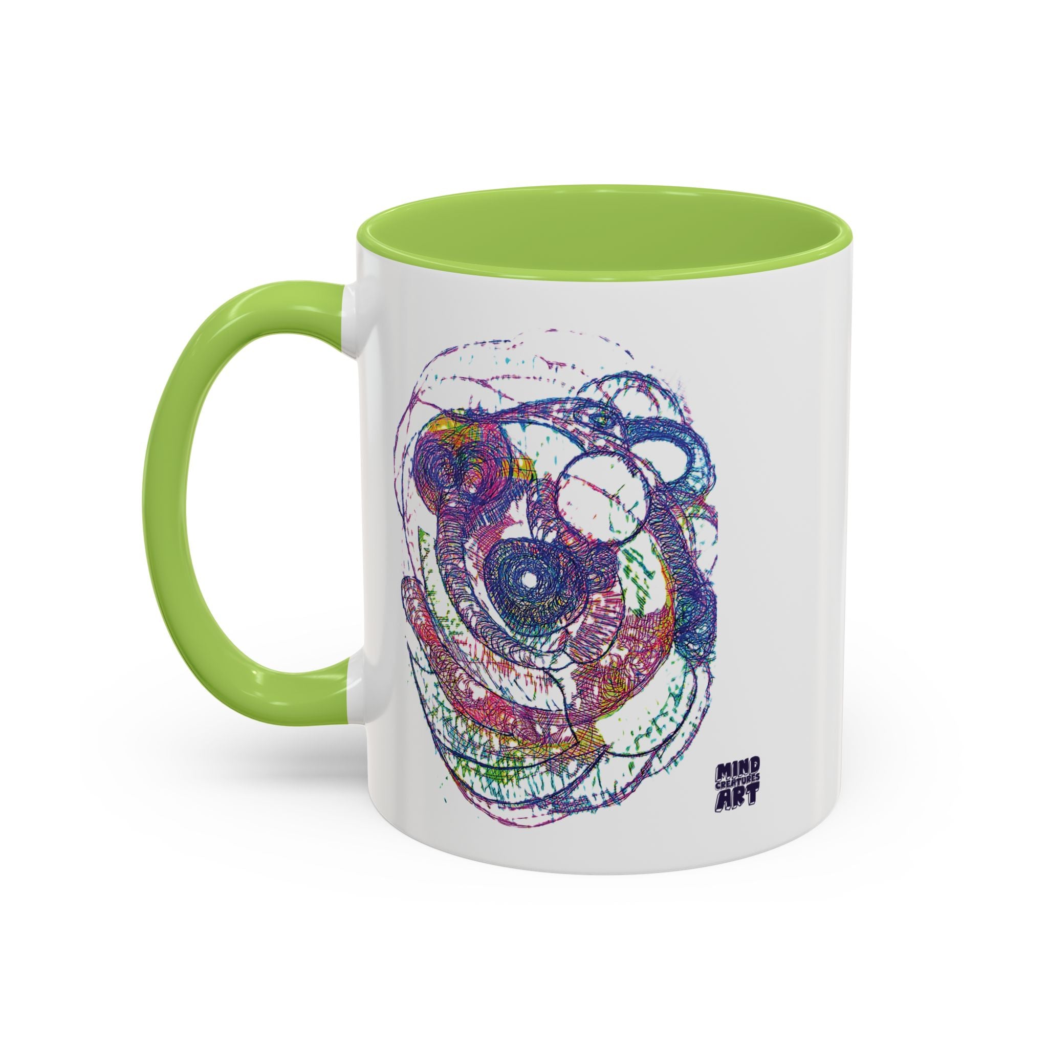 Spiraling Accent Coffee Mug (11oz, 15oz)