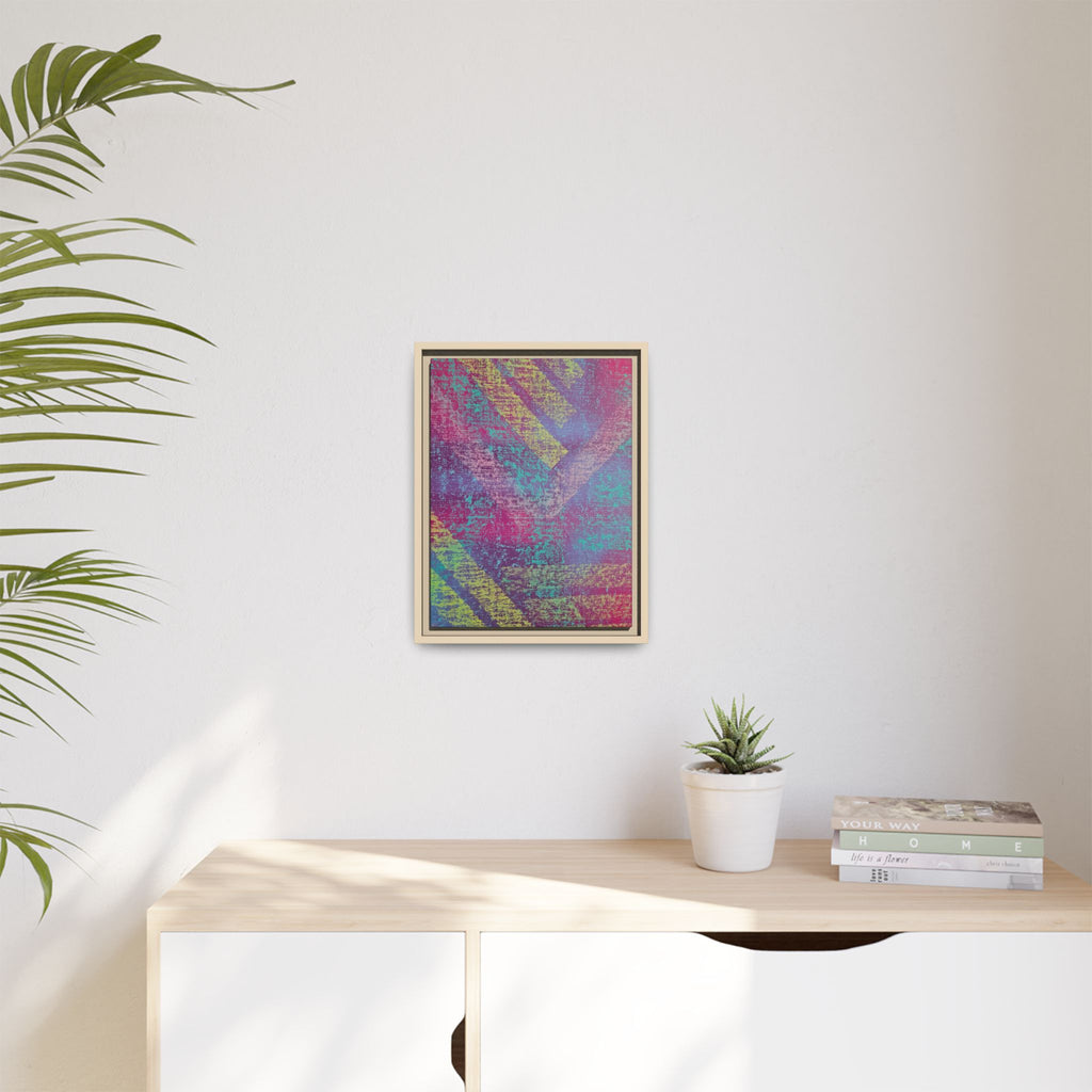 Construct Matte Canvas, Framed