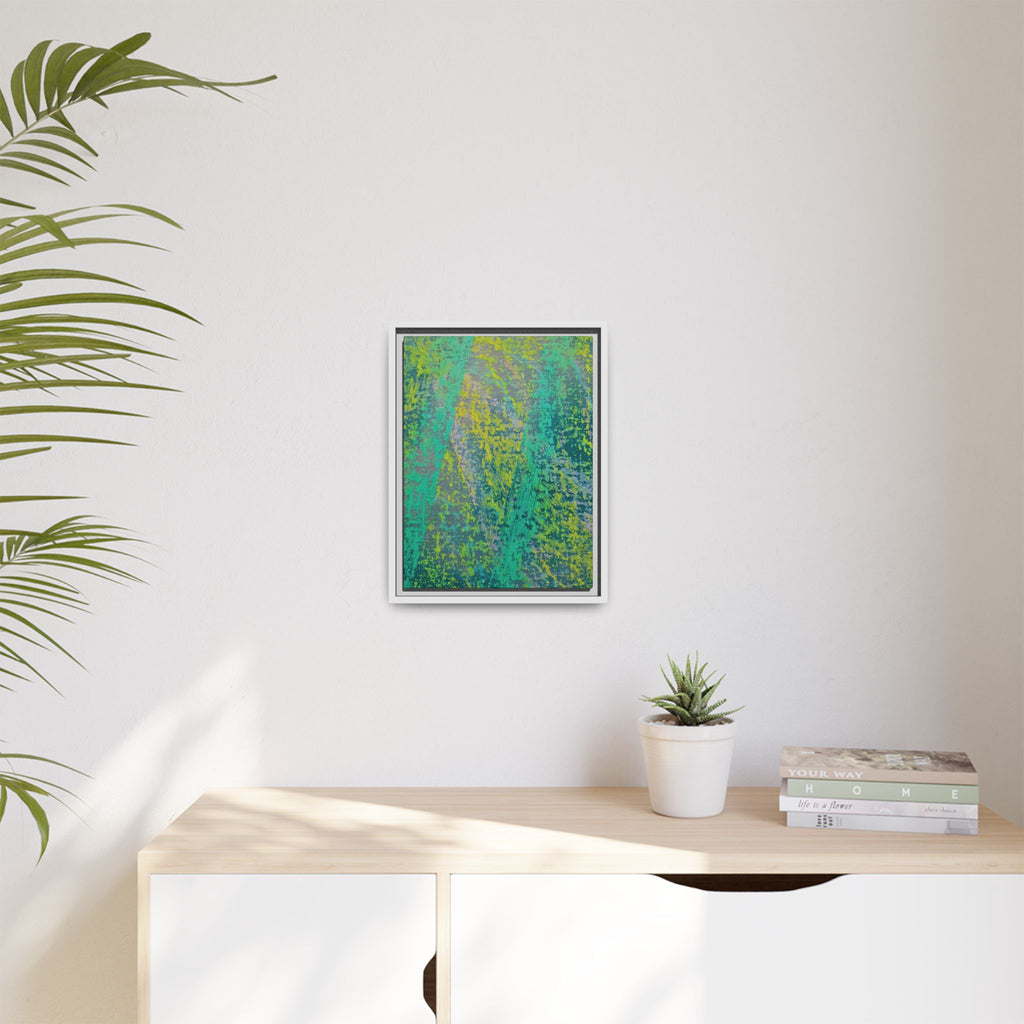 Spring Matte Canvas, Framed