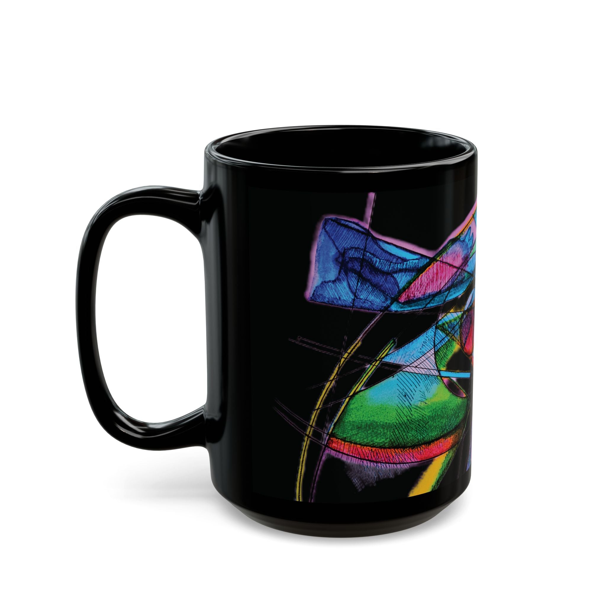 Watching Black Ceramic Mug (11oz, 15oz)