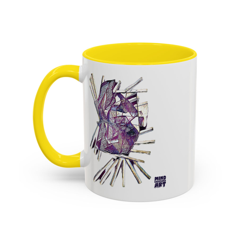 Lightspeed (Purple) Accent Coffee Mug (11oz, 15oz)