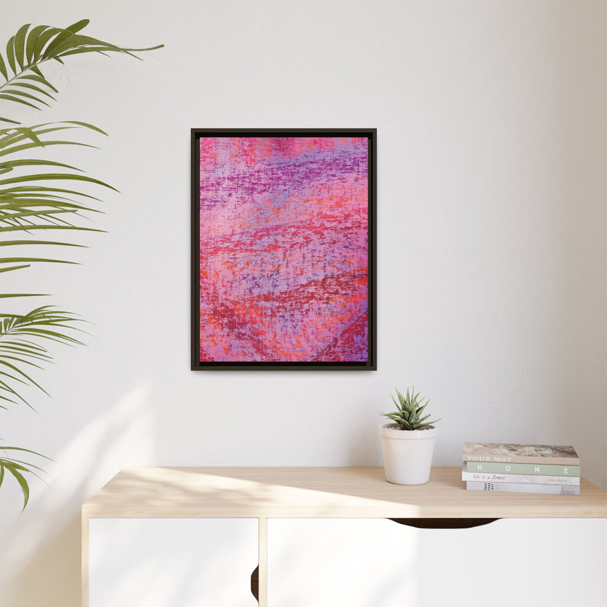 Lagoon (V4) Matte Canvas, Framed