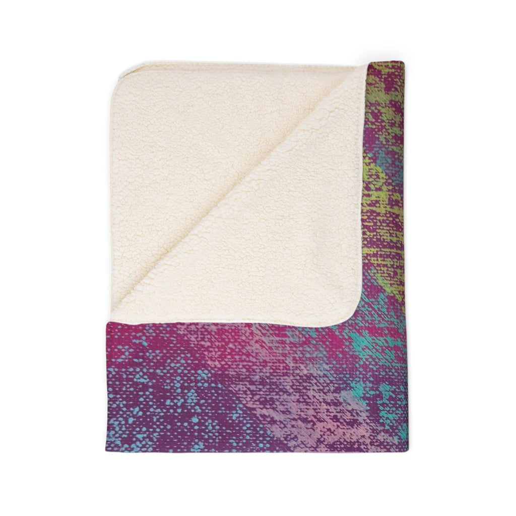 Construct Fleece Sherpa Blanket