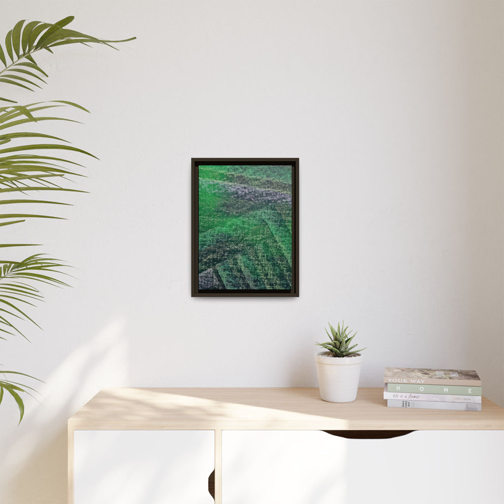Voice (V3) Matte Canvas, Framed