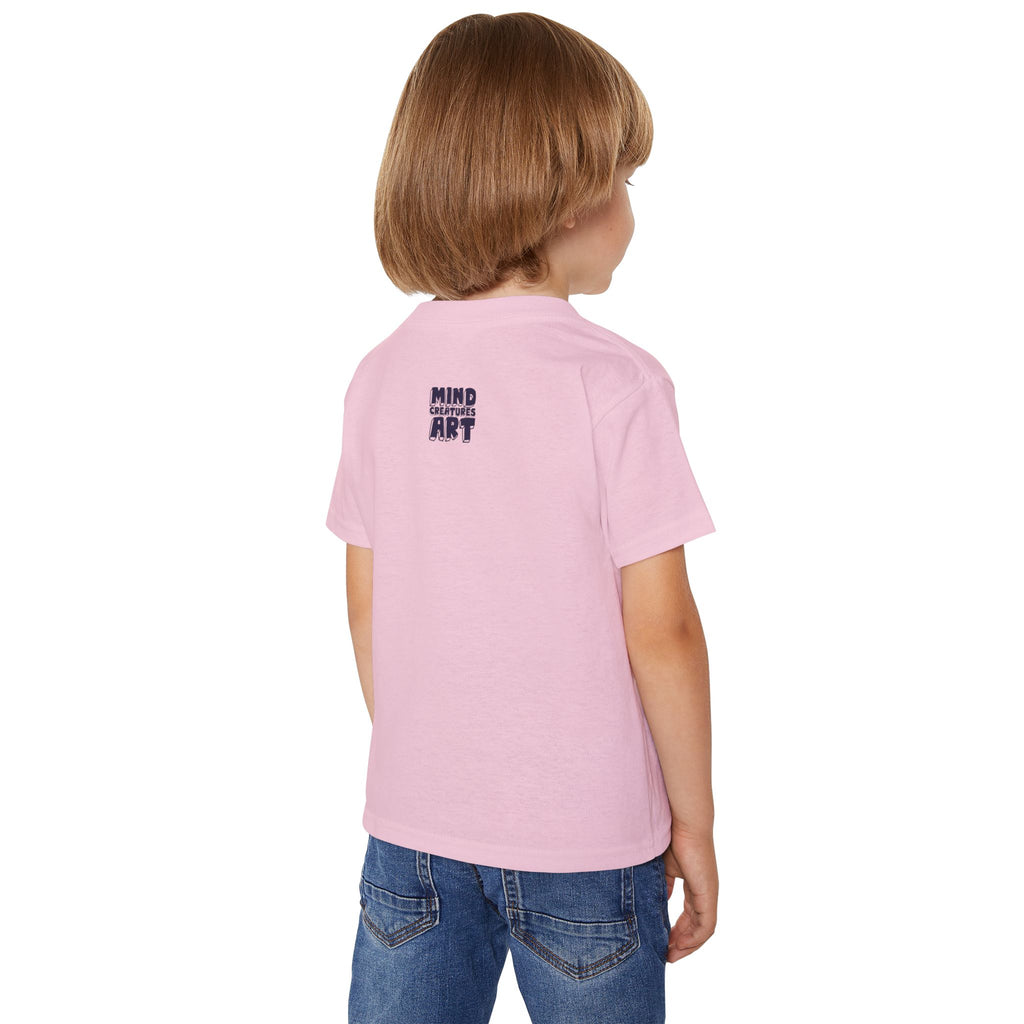 Curiosity (Green & Red) Heavy Cotton™ Toddler T-shirt