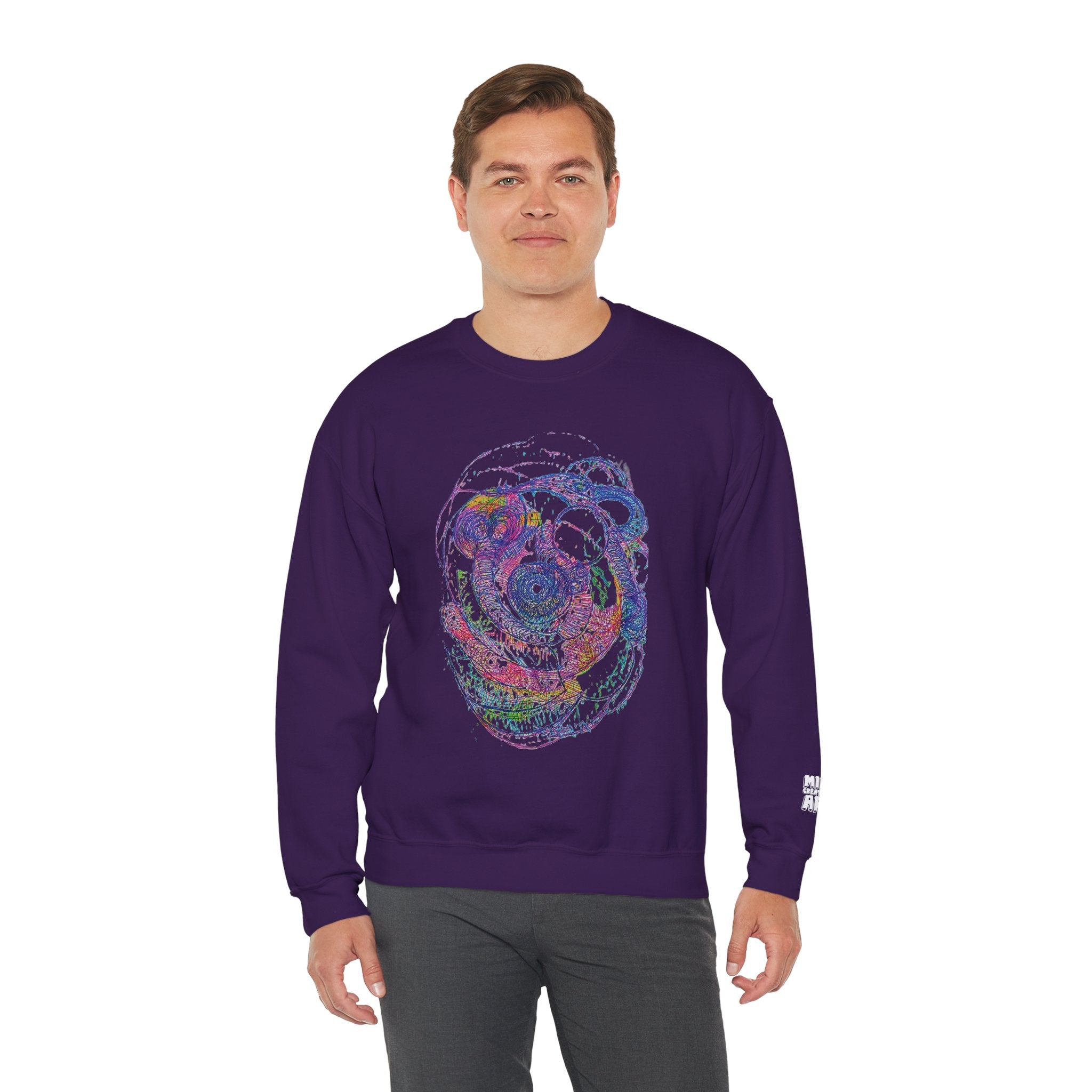 Spiraling Unisex Heavy Blend™ Crewneck Sweatshirt