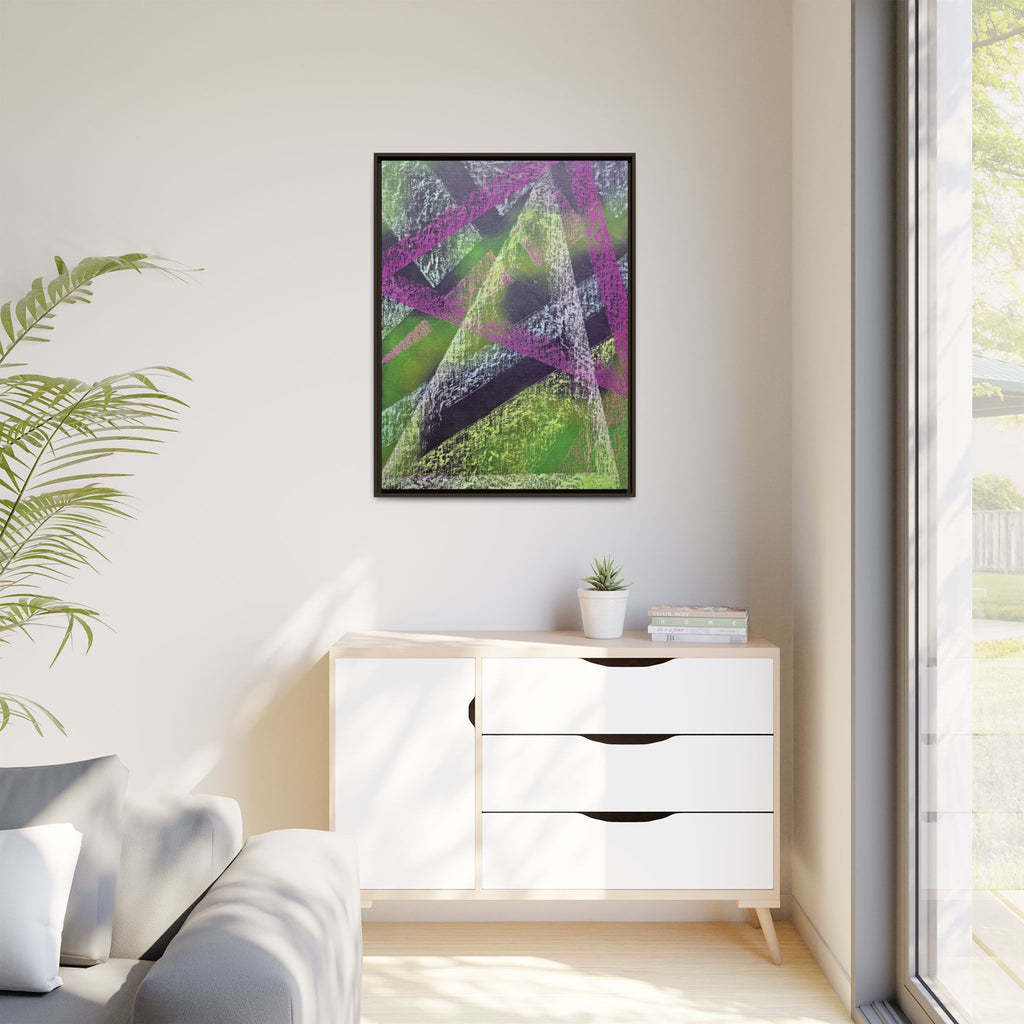 Believe (V4) Matte Canvas, Framed