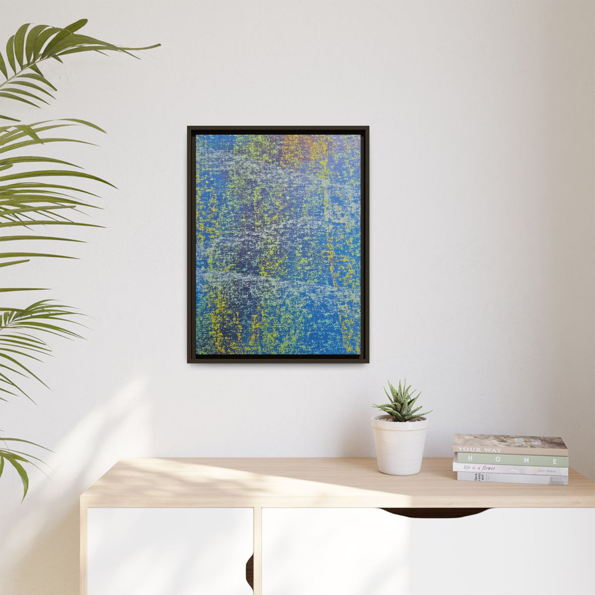 Hazy Matte Canvas, Framed