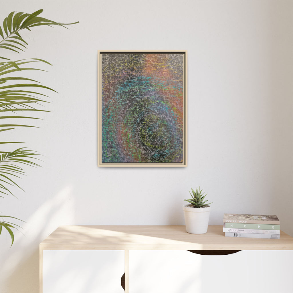 Iridescent Matte Canvas, Framed
