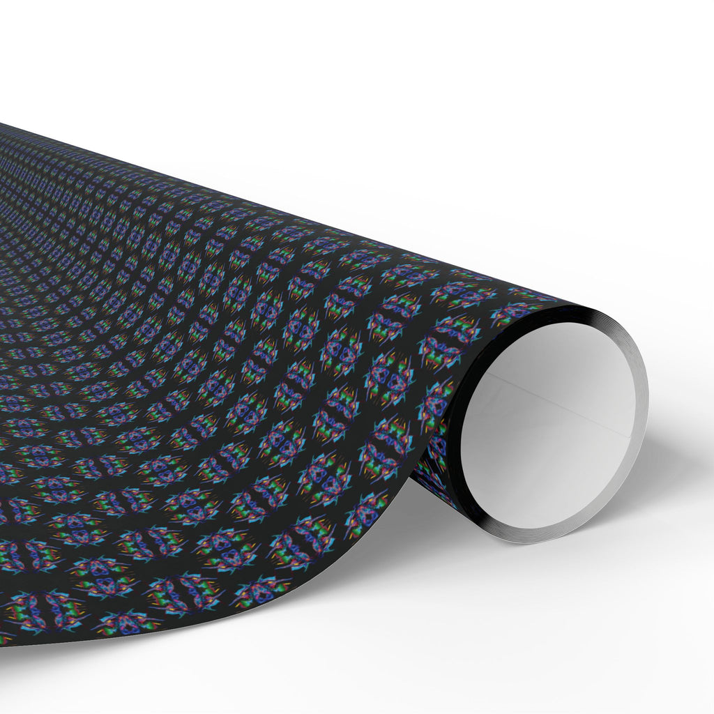 Watching (Mirror, Black Background) Heavy Wrapping Paper