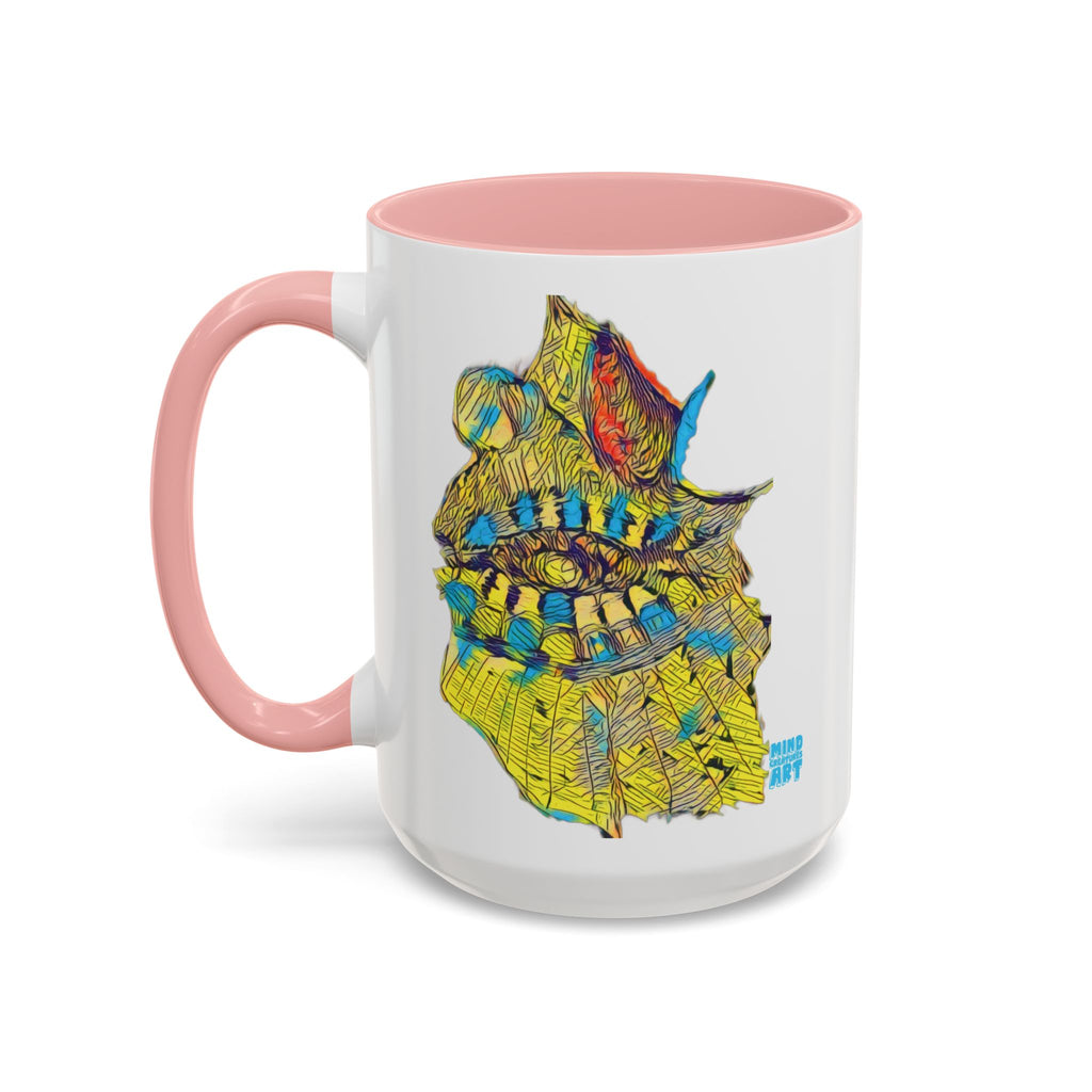 Hypnagogic (Neon) Accent Coffee Mug (11oz, 15oz)
