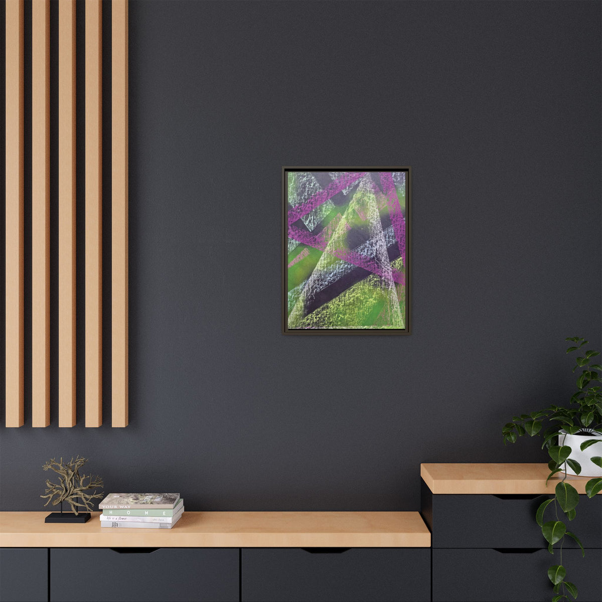 Believe (V4) Matte Canvas, Framed
