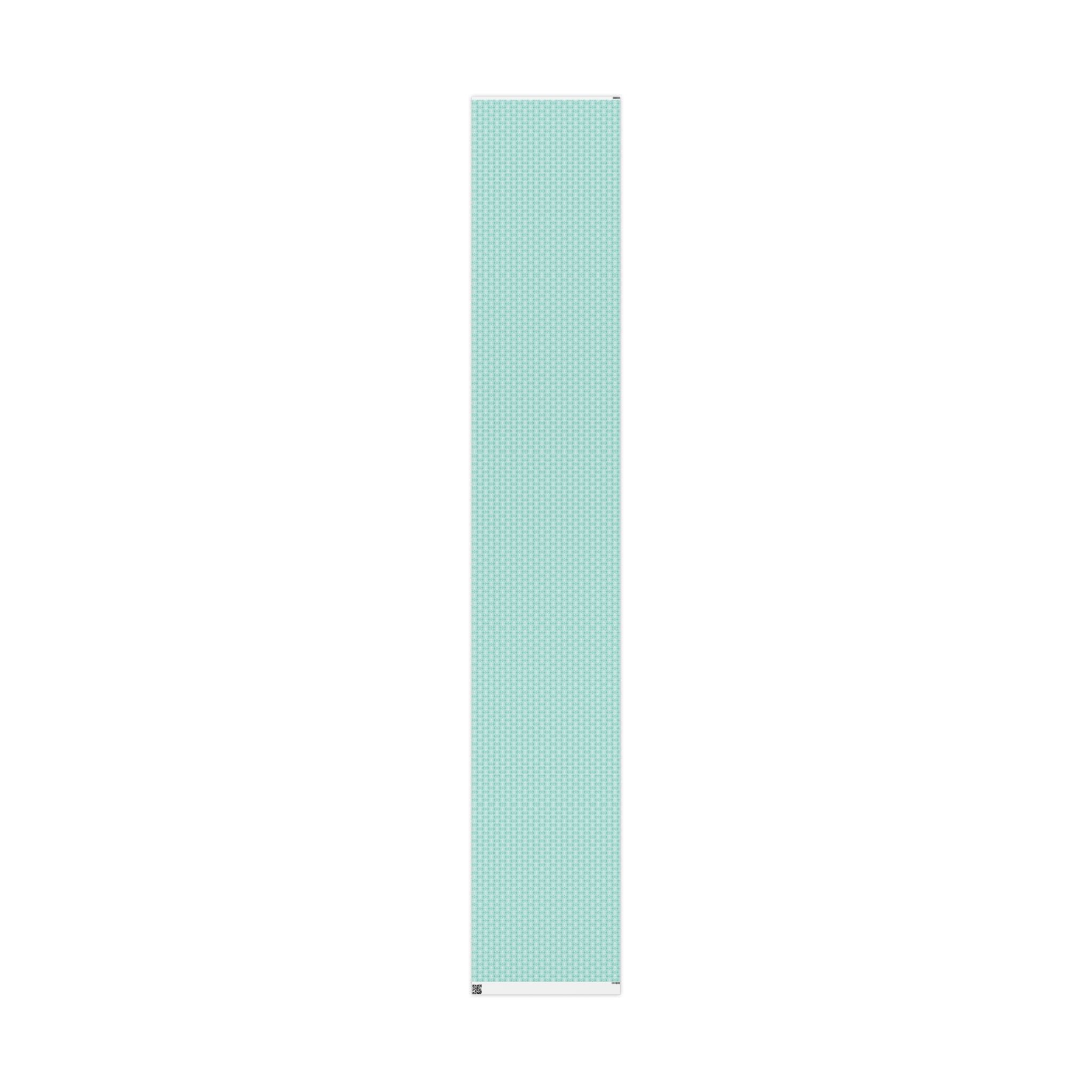 Love (Seafoam, White Background) Heavy Wrapping Paper