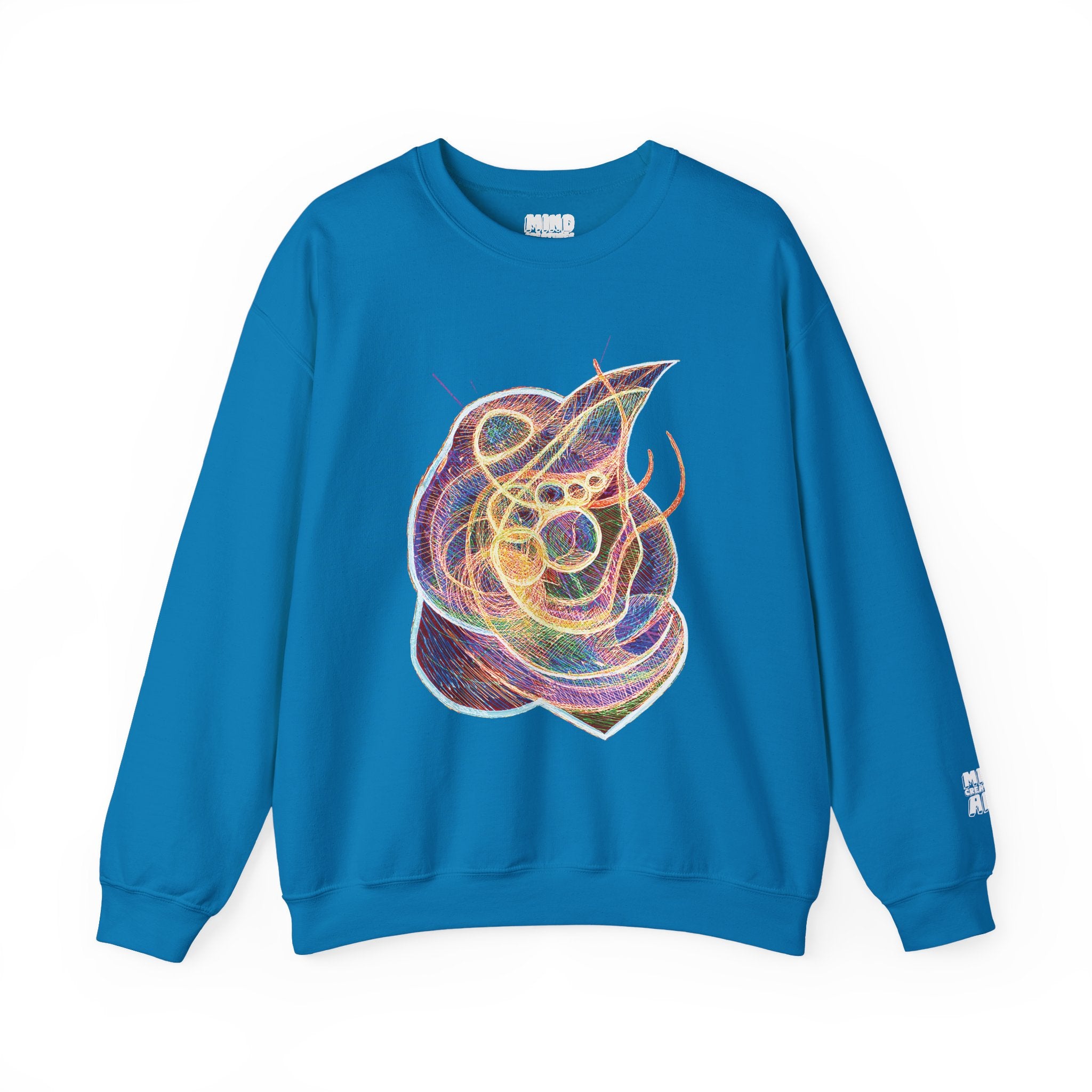 Renewal (Electric Yellow & Purple) Unisex Heavy Blend™ Crewneck Sweatshirt