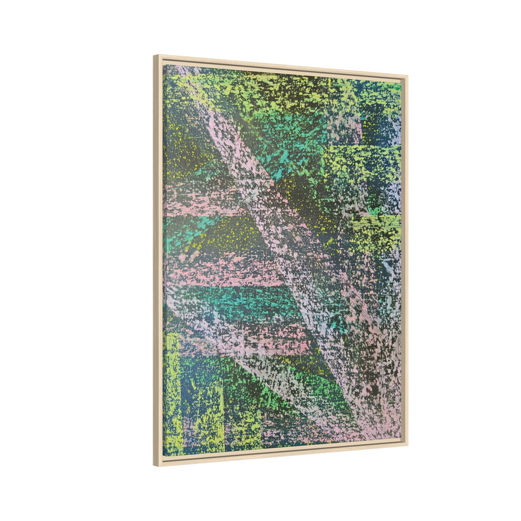 Stream Matte Canvas, Framed