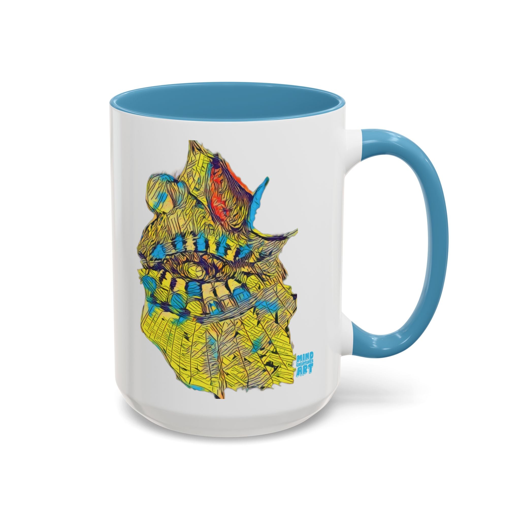 Hypnagogic (Neon) Accent Coffee Mug (11oz, 15oz)