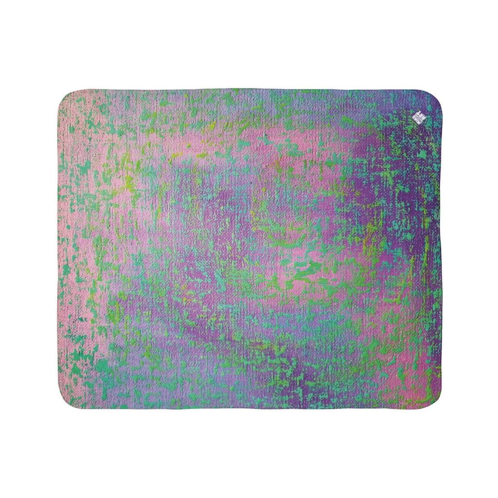 Unicorn Fleece Sherpa Blanket