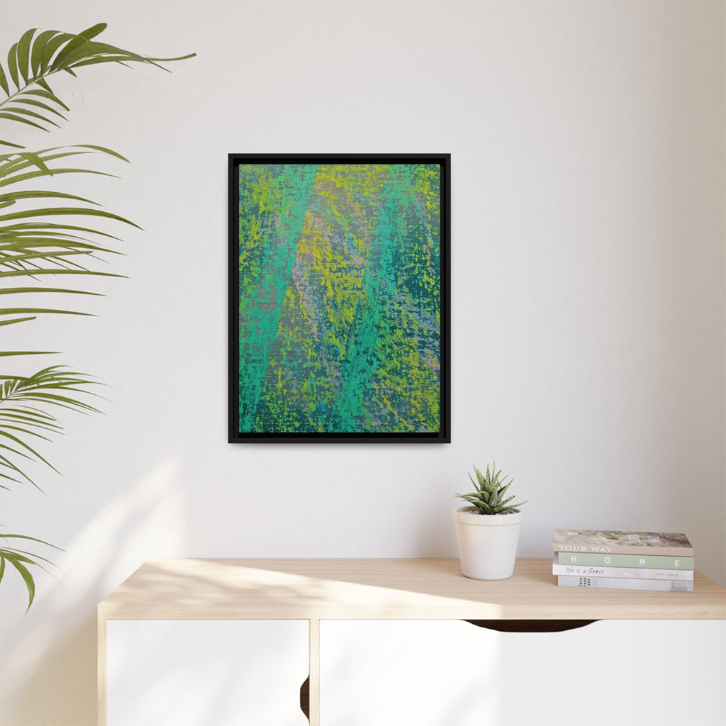 Spring Matte Canvas, Framed