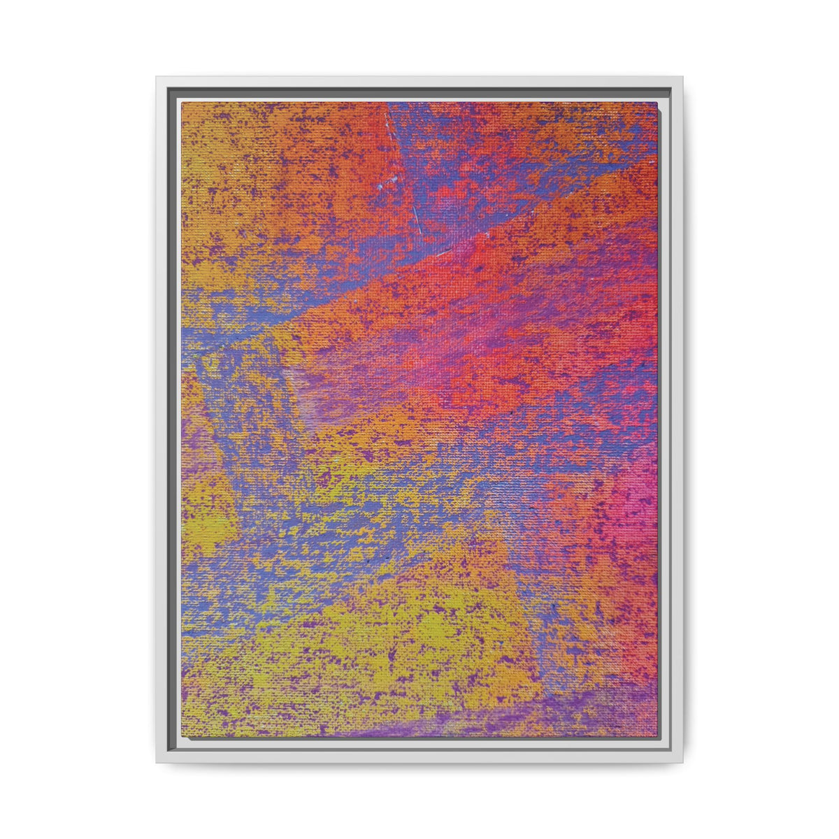 Sunset Matte Canvas, Framed