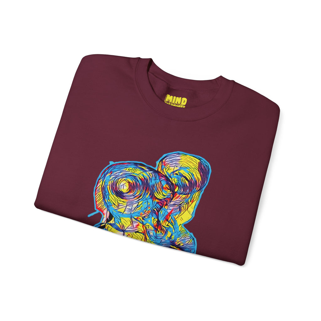 Curiosity (Neon) Unisex Heavy Blend™ Crewneck Sweatshirt