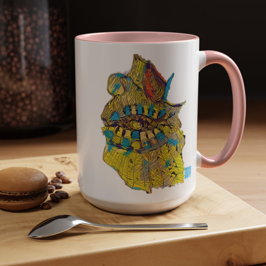 Hypnagogic (Neon) Accent Coffee Mug (11oz, 15oz)
