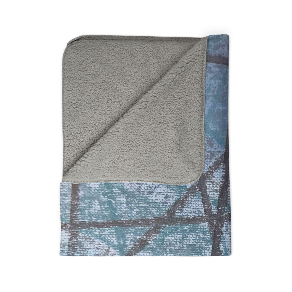 Knots (V3) Fleece Sherpa Blanket