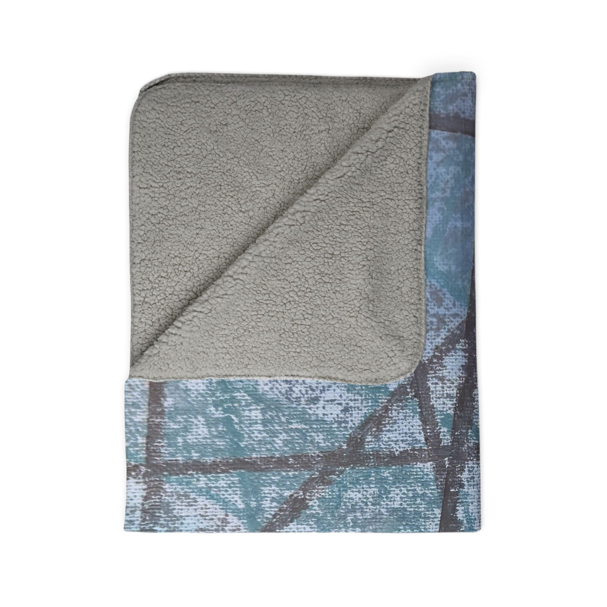 Knots (V3) Fleece Sherpa Blanket