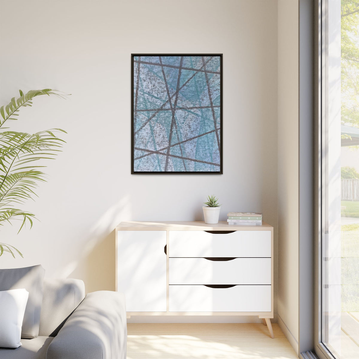 Knots (V3) Matte Canvas, Framed
