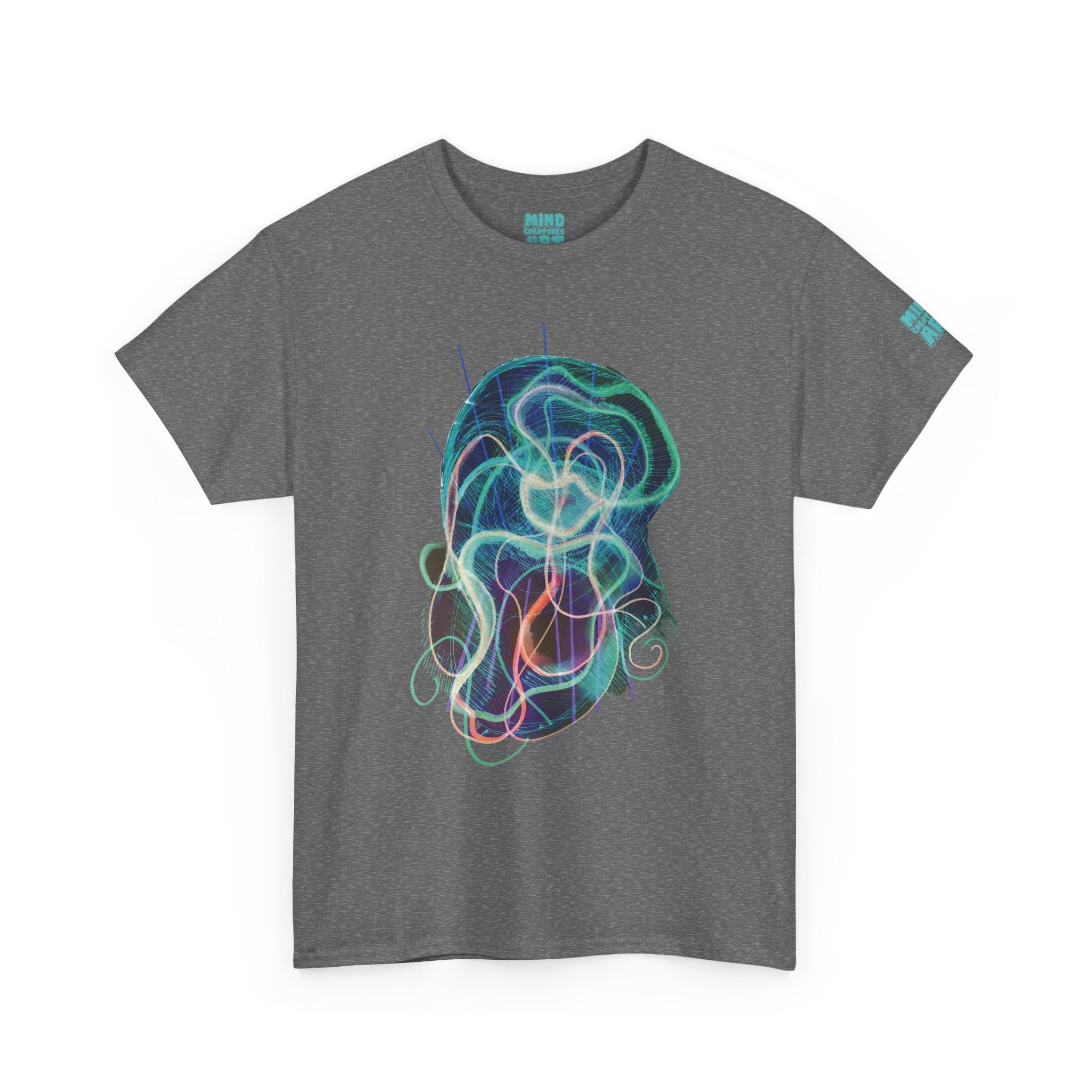 Davy Jones (Electric Teal) Unisex Heavy Cotton Tee