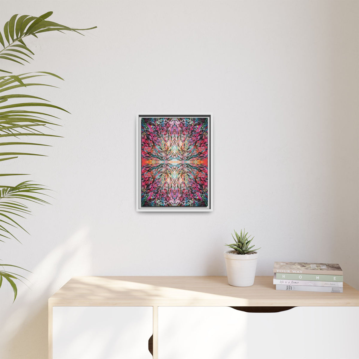 Thunder Matte Canvas, Framed